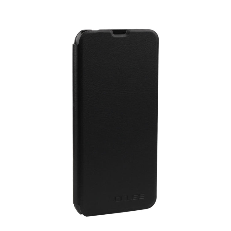 Ulefone Spring Texture Horizontal Flip Leather Case for Ulefone Note 7 with Holder(Black)