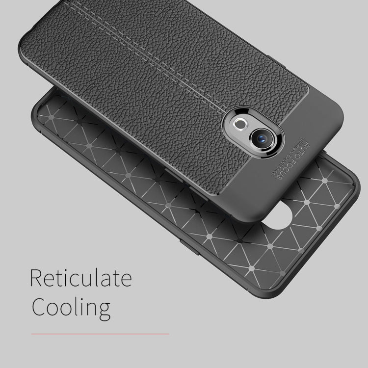 Litchi Texture TPU Protective Case for Meizu M15 & 15 Lite
