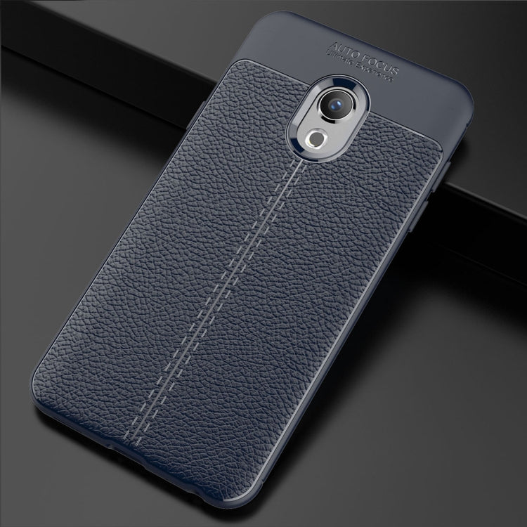 Litchi Texture TPU Protective Case for Meizu M15 & 15 Lite