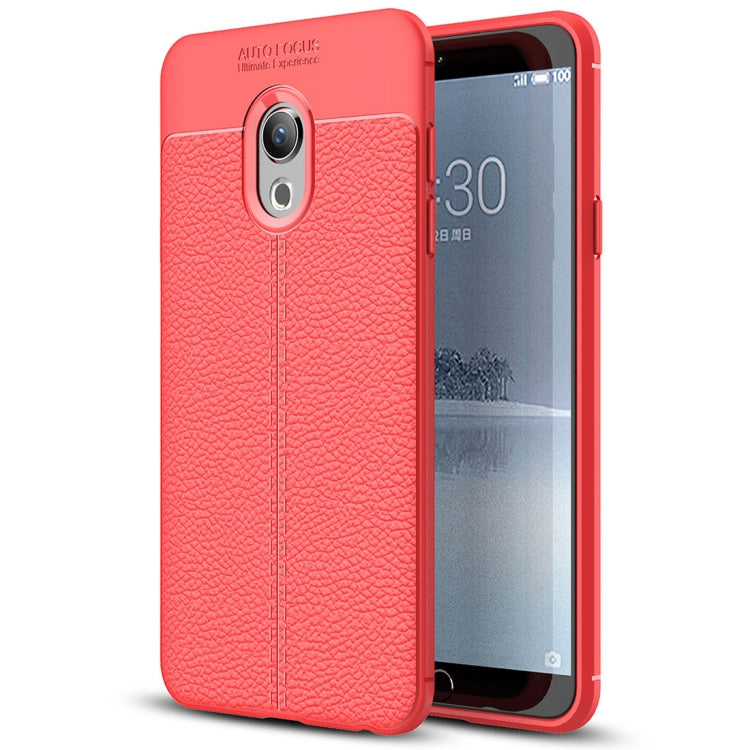 Litchi Texture TPU Protective Case for Meizu M15 & 15 Lite