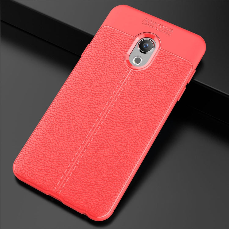 Litchi Texture TPU Protective Case for Meizu M15 & 15 Lite