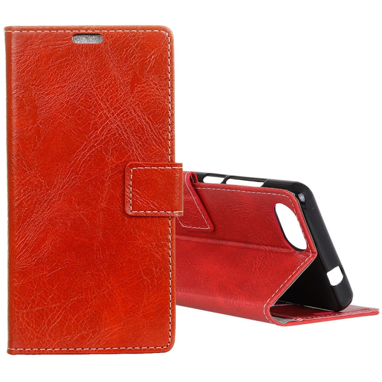 For Wiko Tommy 3 Retro Crazy Horse Texture Horizontal Flip Leather Case with Holder & Card Slots & Wallet &   Photo & Environmental PU