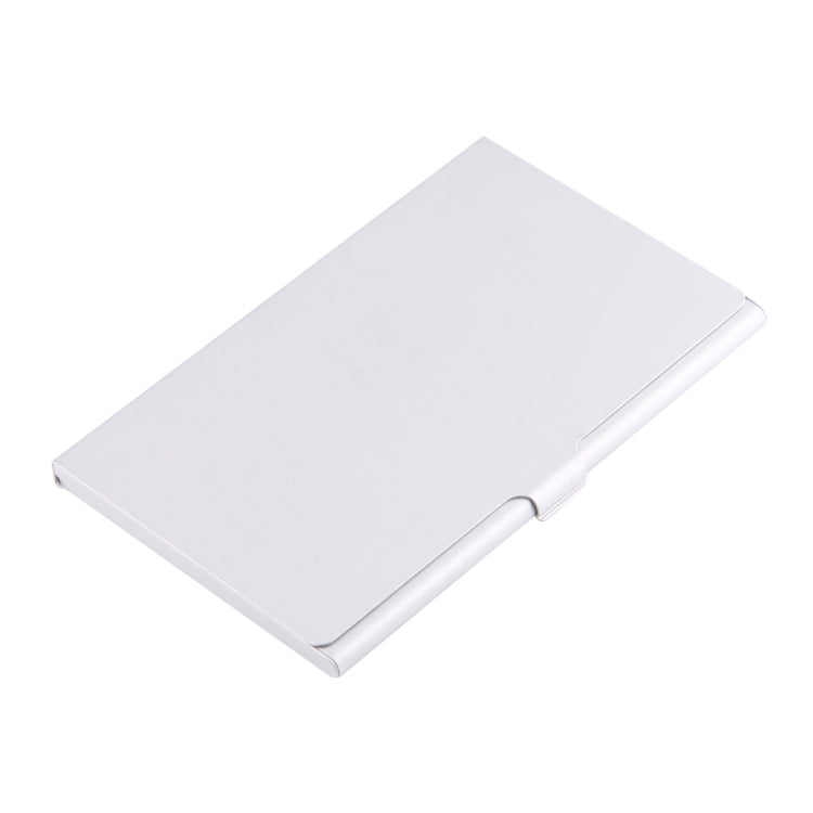 5 in 1 Memory Card Aluminum Alloy Protective Case Box for SD + 3 TF + Mini SD Cards(Silver)
