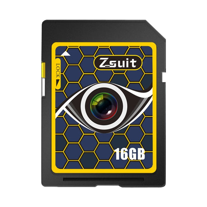Zsuit Honeycomb Series 16GB Camera Lens Pattern SD Memory Card for Driving Recorder / Camera and Other Support SD Card Devices