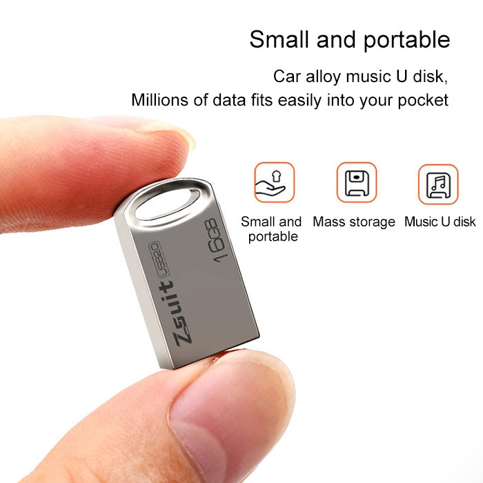 Zsuit 32GB USB 3.0 Mini Metal Ring Shape USB Flash Disk
