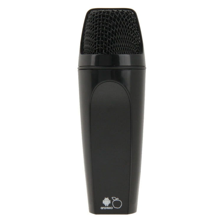 Stylish Microphone with Audio Cables & Charging Cable & Headphone for iPhone & Android Smart Phone(Black)