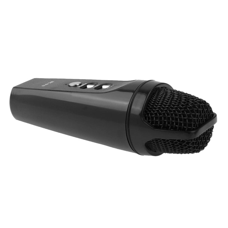 Stylish Microphone with Audio Cables & Charging Cable & Headphone for iPhone & Android Smart Phone(Black)
