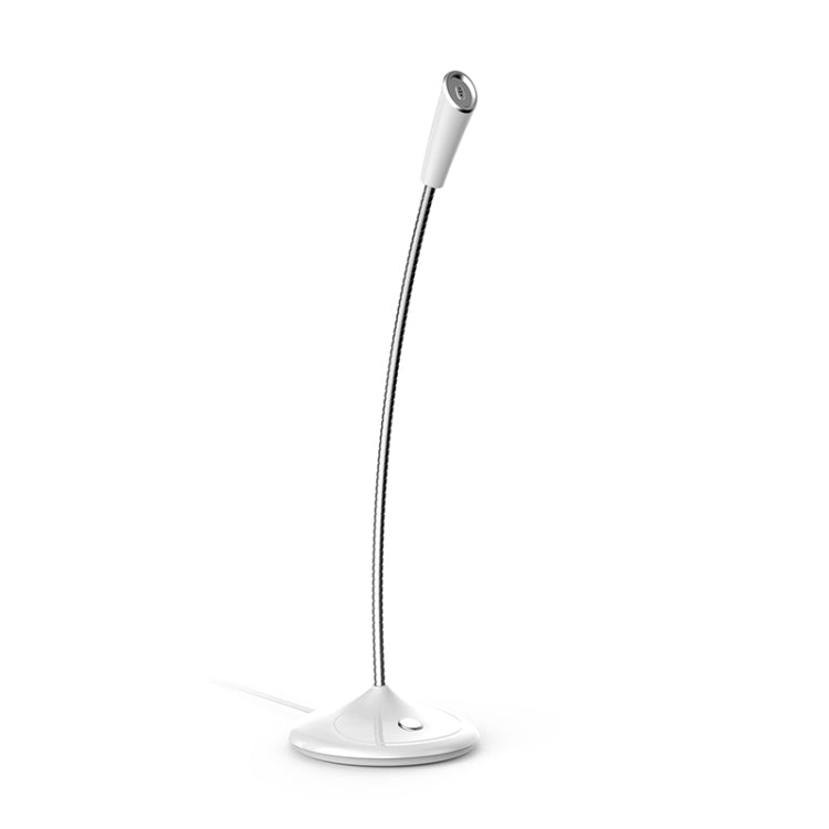 BK Desktop Gooseneck Adjustable 3.5mm Plug Wired Omnidirectional Mic Audio Microphone, Compatible with PC / Mac for Live Broadcast, Show, KTV, Online Chatting, etc.