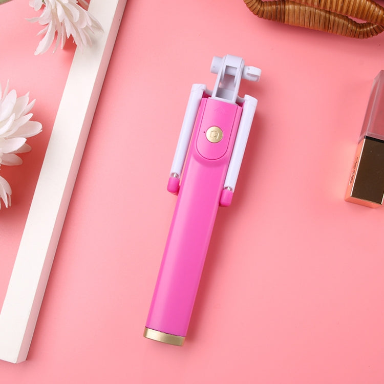 K08 Portable Foldable Wireless Bluetooth Shutter Remote Selfie Stick