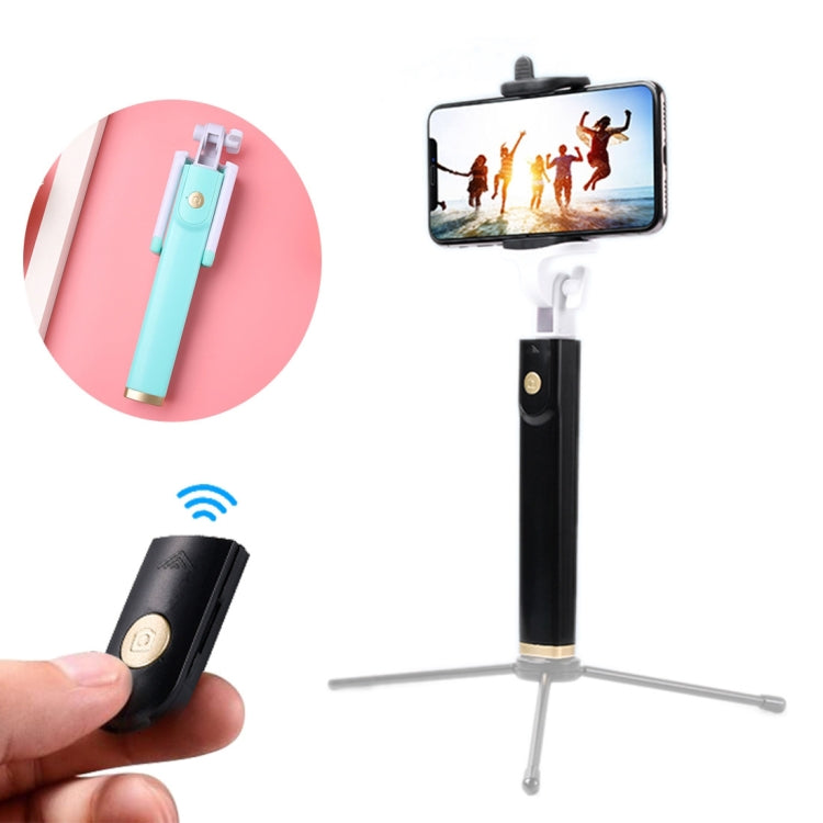 K08 Portable Foldable Wireless Bluetooth Shutter Remote Selfie Stick