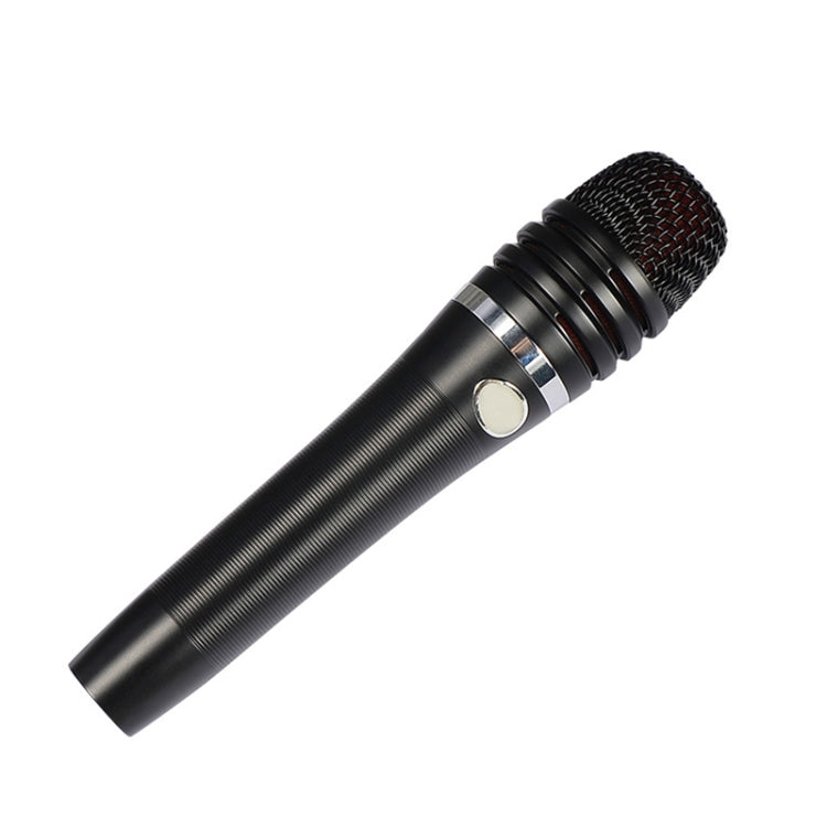 E300 Live Microphone Built-in Sound Card Phone Microphone(Black)