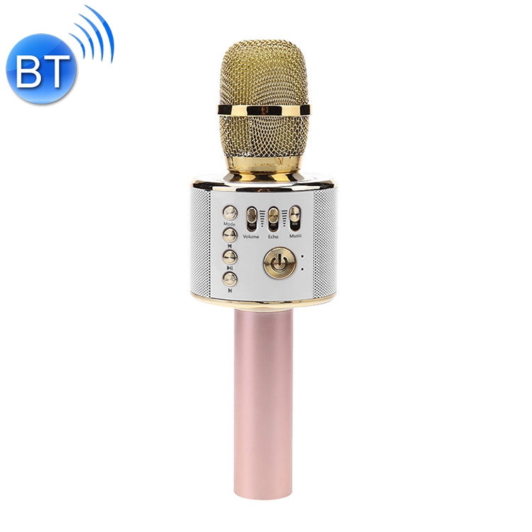 GK38 Live Karaoke Microphone Wireless Bluetooth Microphone, Support TF Card