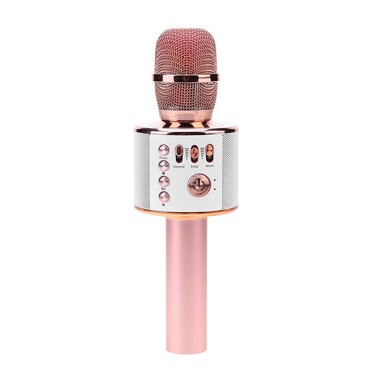 GK38 Live Karaoke Microphone Wireless Bluetooth Microphone, Support TF Card