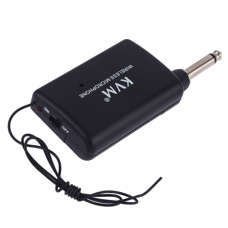 KVM K-08A Handheld Wireless Microphone with Receiver(Black)