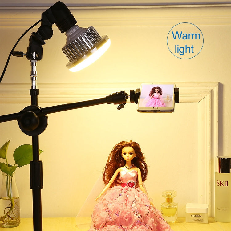Tricolor Light Supplement Photography Micro-Course Video Recording Mobile Phone Overhead Bracket