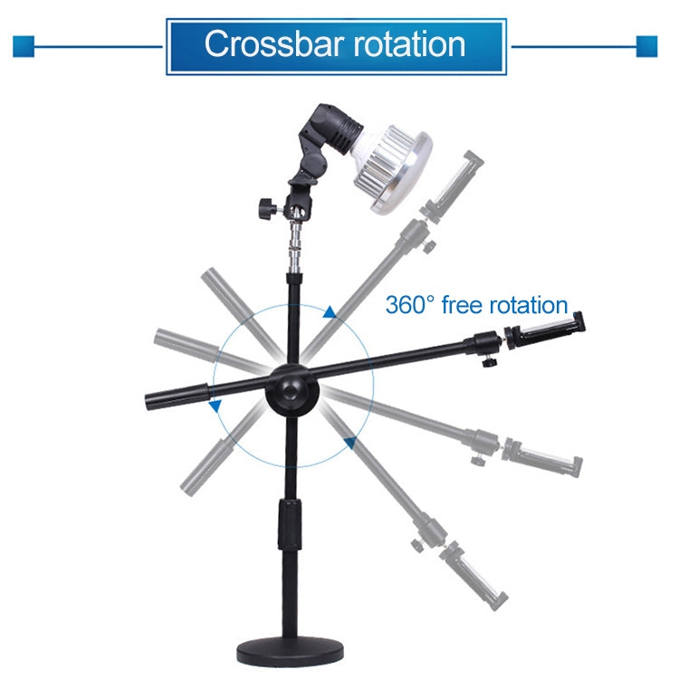 Tricolor Light Supplement Photography Micro-Course Video Recording Mobile Phone Overhead Bracket