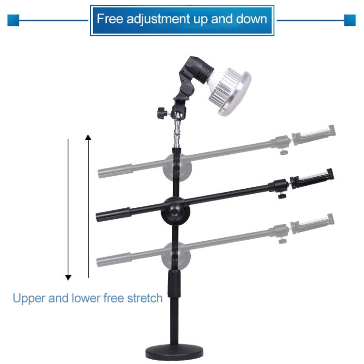 Tricolor Light Supplement Photography Micro-Course Video Recording Mobile Phone Overhead Bracket