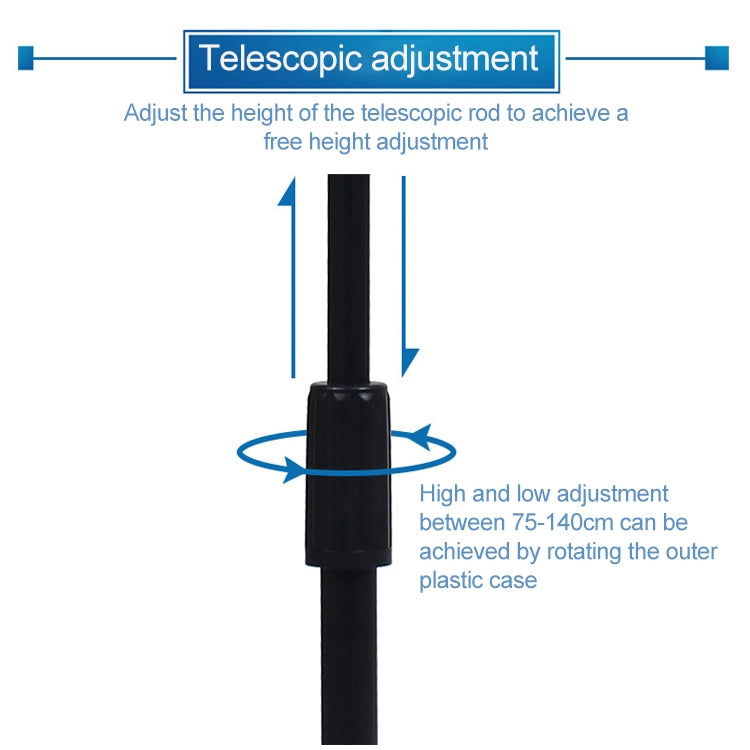 Tricolor Light Supplement Photography Micro-Course Video Recording Mobile Phone Overhead Bracket
