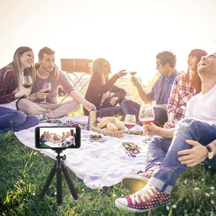 Creative Phone Bracket Live Broadcast Octopus Tripod