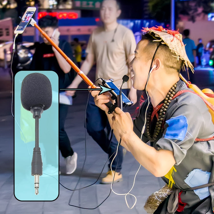 ZJ002MR-01 Stereo 2.5mm Plug Bluetooth Wireless Interpreter Tour Guide Megaphone Straight Microphone