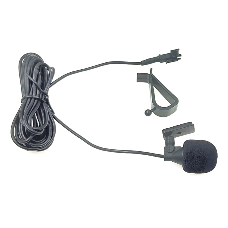 ZJ015MR SM Terminal Head Car Navigation DVD External Paste Microphone, Length: 3m
