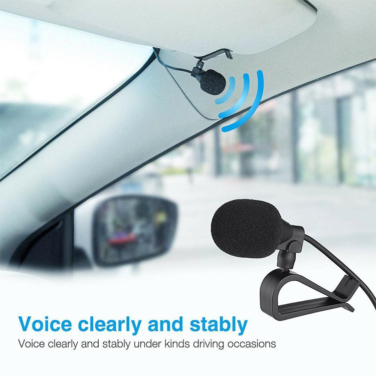 ZJ015MR SM Terminal Head Car Navigation DVD External Paste Microphone, Length: 3m