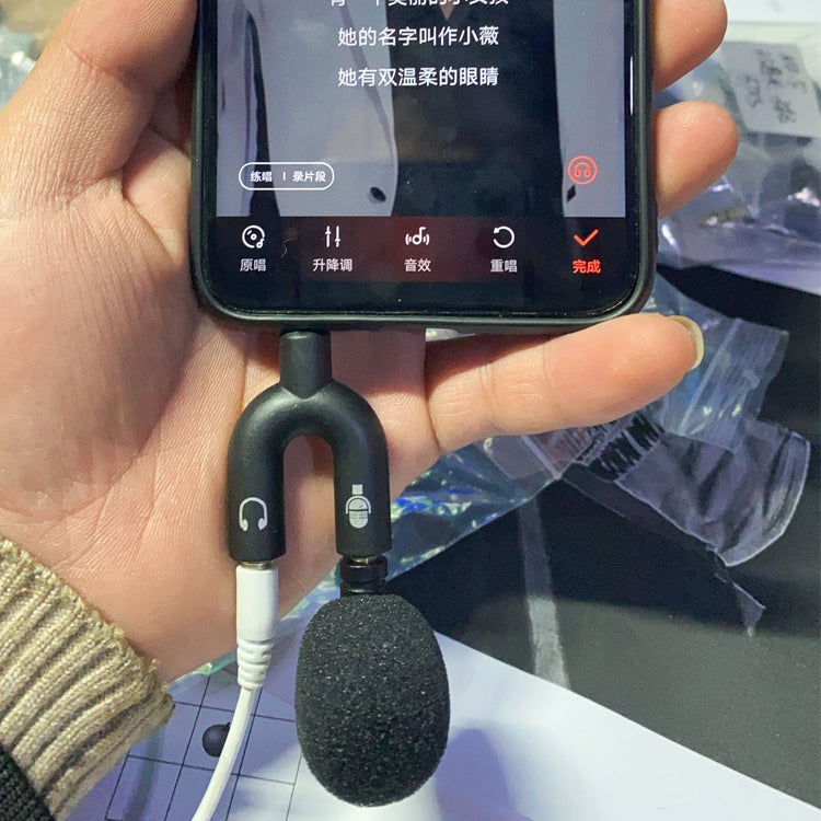 ZJ040MR Mono 3.5mm Mobile Phone Tablet Laptop Electronic Equipment Mini Straight Microphone