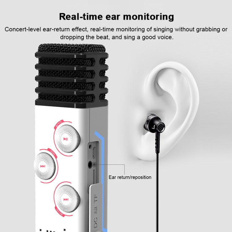M11 Bluetooth 4.2 Mobile Phone Wireless Bluetooth Karaoke Microphone Speaker