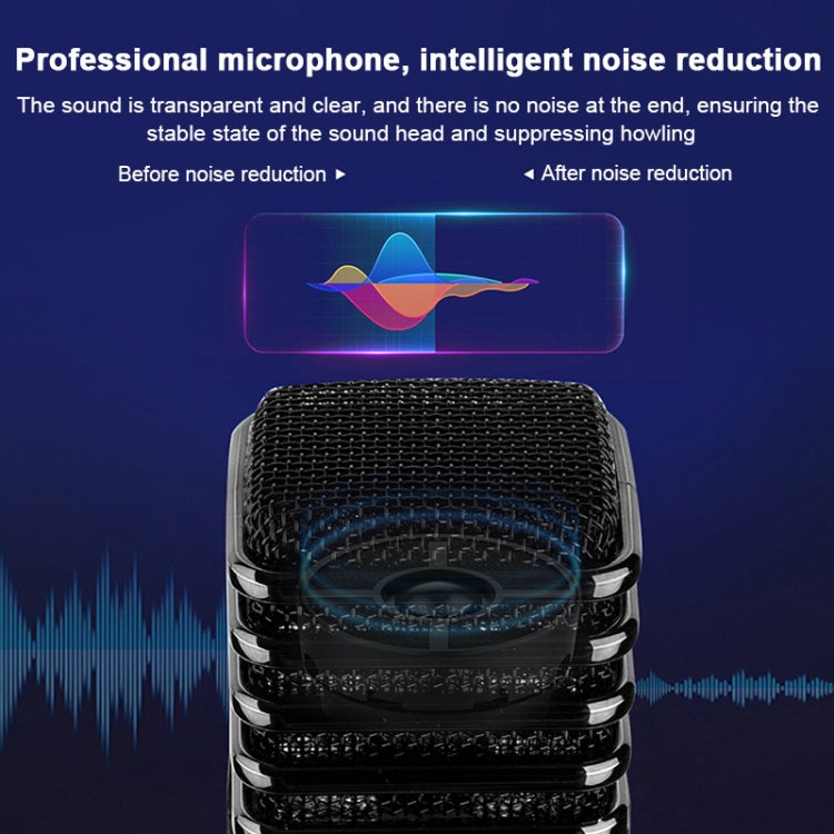 M11 Bluetooth 4.2 Mobile Phone Wireless Bluetooth Karaoke Microphone Speaker