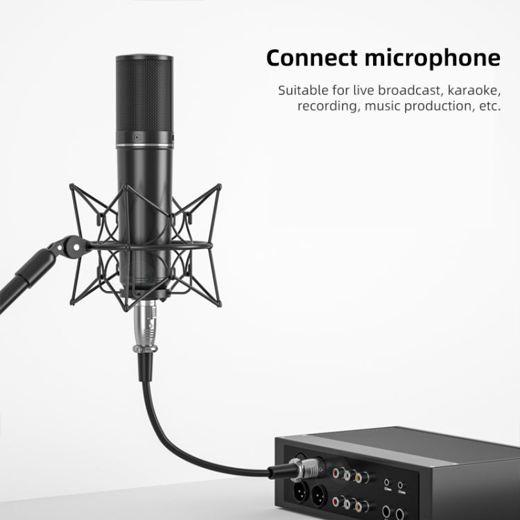 5m  3-Pin XLR Male to XLR Female Microphone Cable