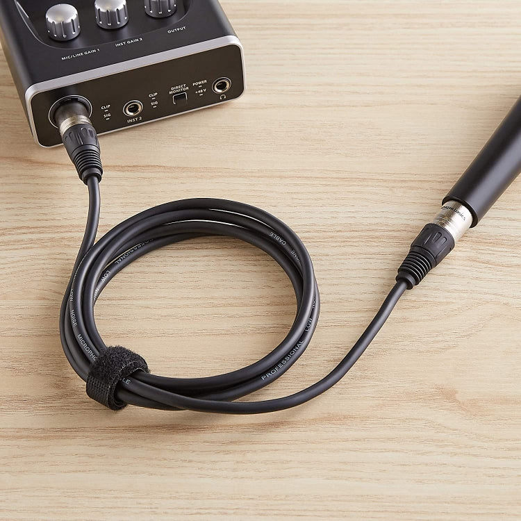 3m 3-Pin XLR Male to XLR Female Microphone Cable