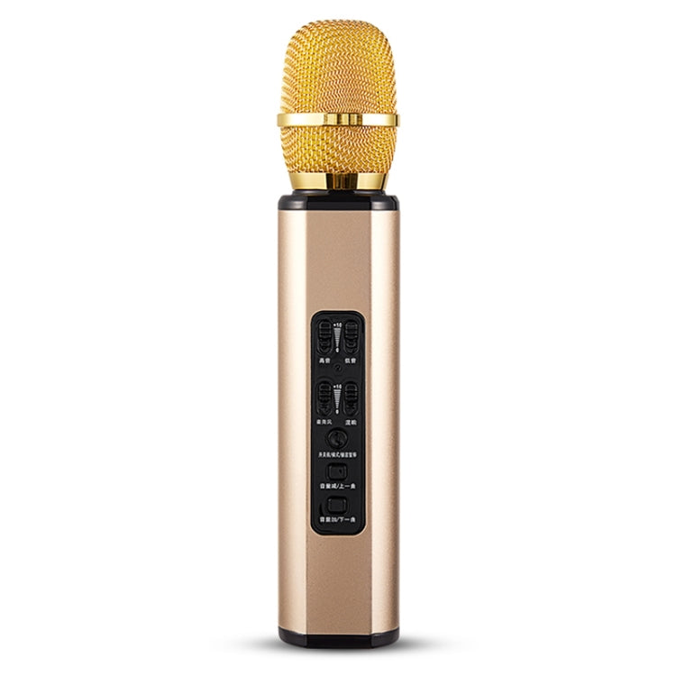 K6 Bluetooth 4.2 Karaoke Live Stereo Sound Wireless Bluetooth Condenser Microphone