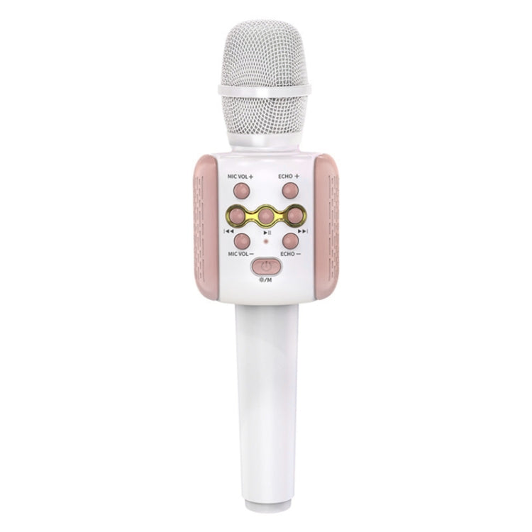 L858 Bluetooth 4.2 Karaoke Live LED Colorful Lights Wireless Bluetooth Condenser Microphone