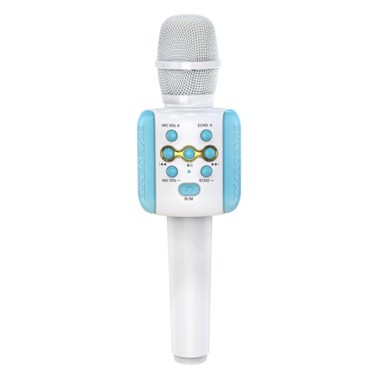L858 Bluetooth 4.2 Karaoke Live LED Colorful Lights Wireless Bluetooth Condenser Microphone