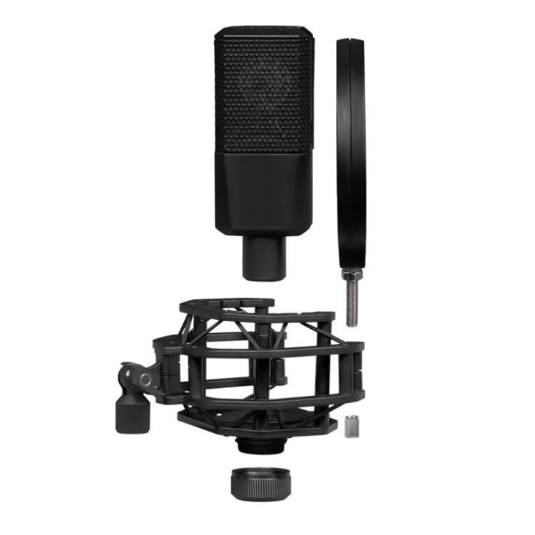 T43 Live Microphone ABS Shockproof Bracket (Black)