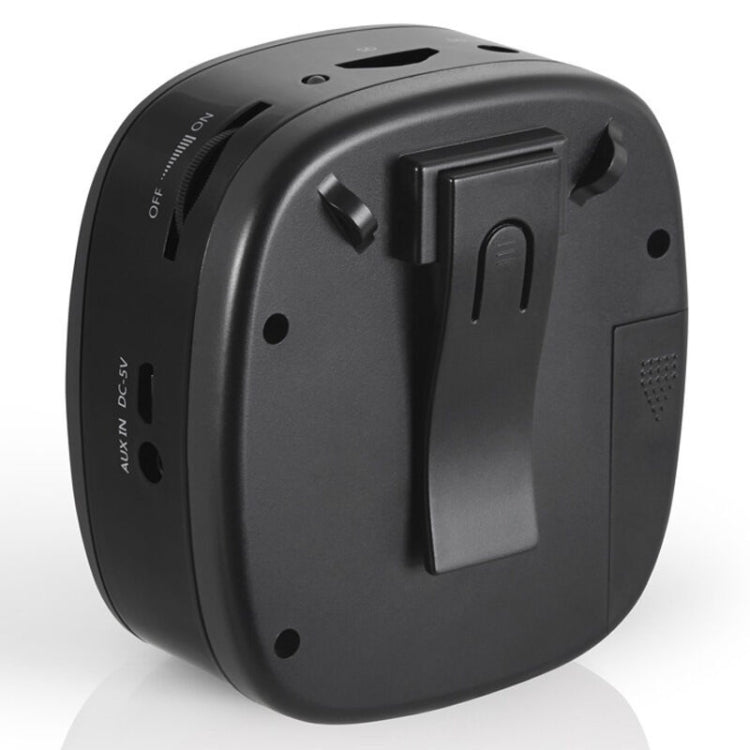 ASiNG S1015 5W Multi-function Portable Little Bee Voice Amplifier Speaker with Wired Microphone for Teacher / Tourist Guide, Support TF Card & Audio Input Function(Black)