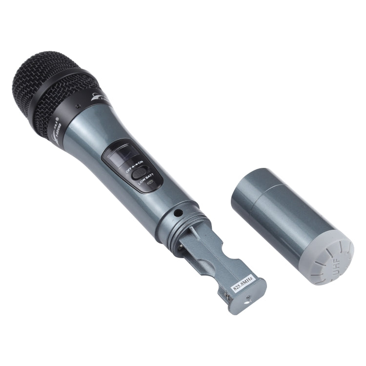 P-Sound PS-171 VHF Professional Wireless Microphone System with 2 Handheld Microphone, 1 to 2, CN Plug
