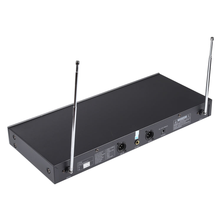 P-Sound PS-171 VHF Professional Wireless Microphone System with 2 Handheld Microphone, 1 to 2, CN Plug