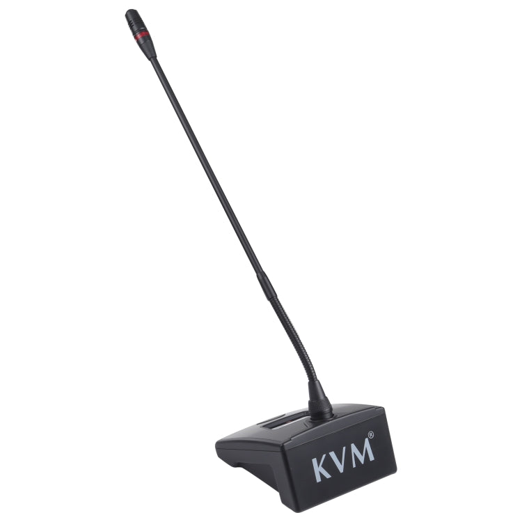 KVM K58 UHF Professional Meeting Wireless Microphone System with 2 Desktop Microphone, 1 to 2, US Plug