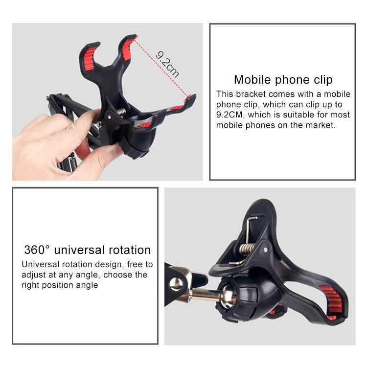 360 Degree Rotating Universal Cantilever Single Mobile Phone Disc Desktop Stand