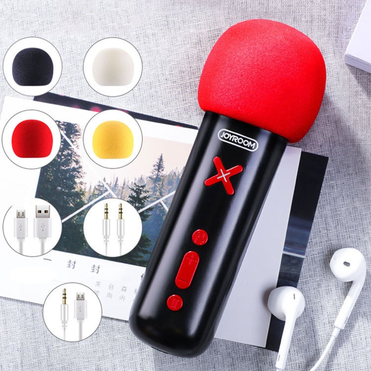 JR-K1 Live Broadcast Capacitive High Sensitive Wired Microphone with Interesting Accents, Compatible with PC / Mac for Live Broadcast Show, KTV, etc.