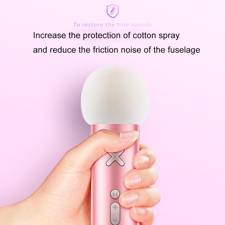 JR-K1 Live Broadcast Capacitive High Sensitive Wired Microphone with Interesting Accents, Compatible with PC / Mac for Live Broadcast Show, KTV, etc.