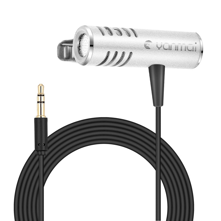 Yanmai R933 Professional Clip-on Lapel Mic Lavalier Omni-directional Double Condenser Microphone