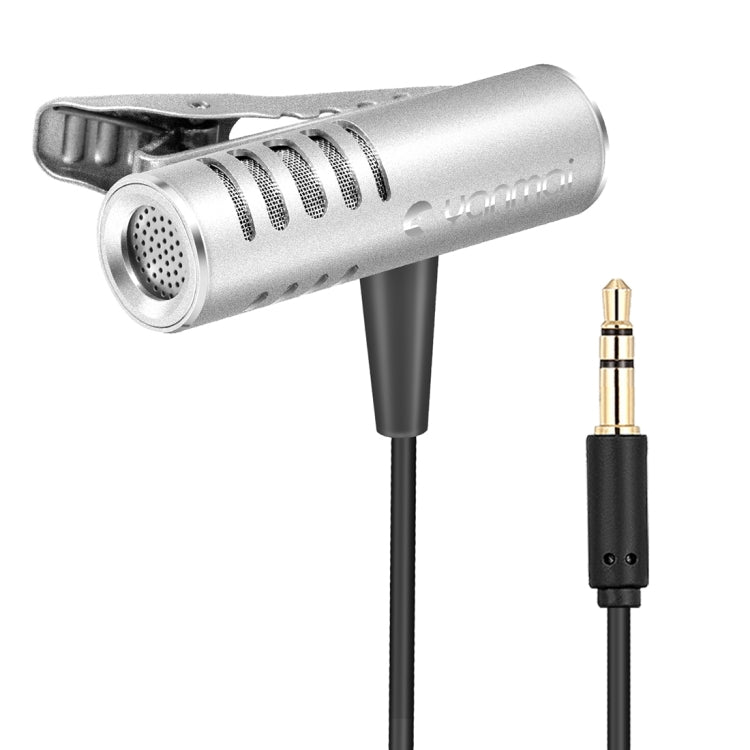 Yanmai R933 Professional Clip-on Lapel Mic Lavalier Omni-directional Double Condenser Microphone