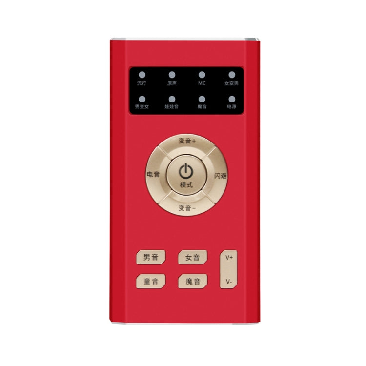 RK-C19 Live Broadcast Audio Headset Microphone Webcast Entertainment Streamer Sound Card for Phone, Computer PC