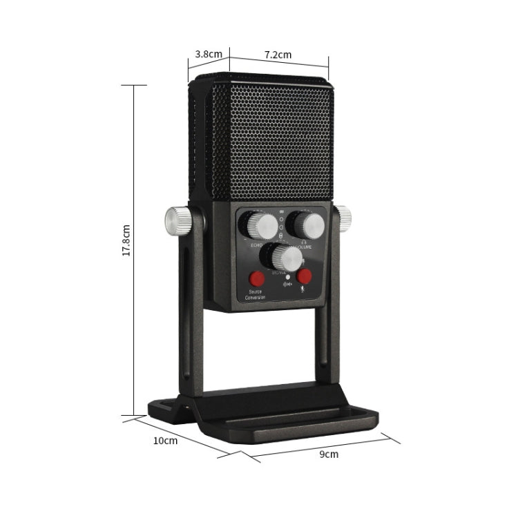 BM959-PL Multi-directional Desktop Condenser Microphone Live Broadcast Equipment