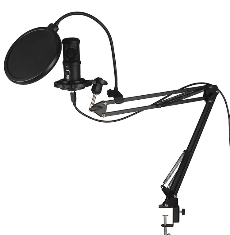 BM-66 Heart-shaped Pointing USB Condenser Microphone Cantilever Bracket Set