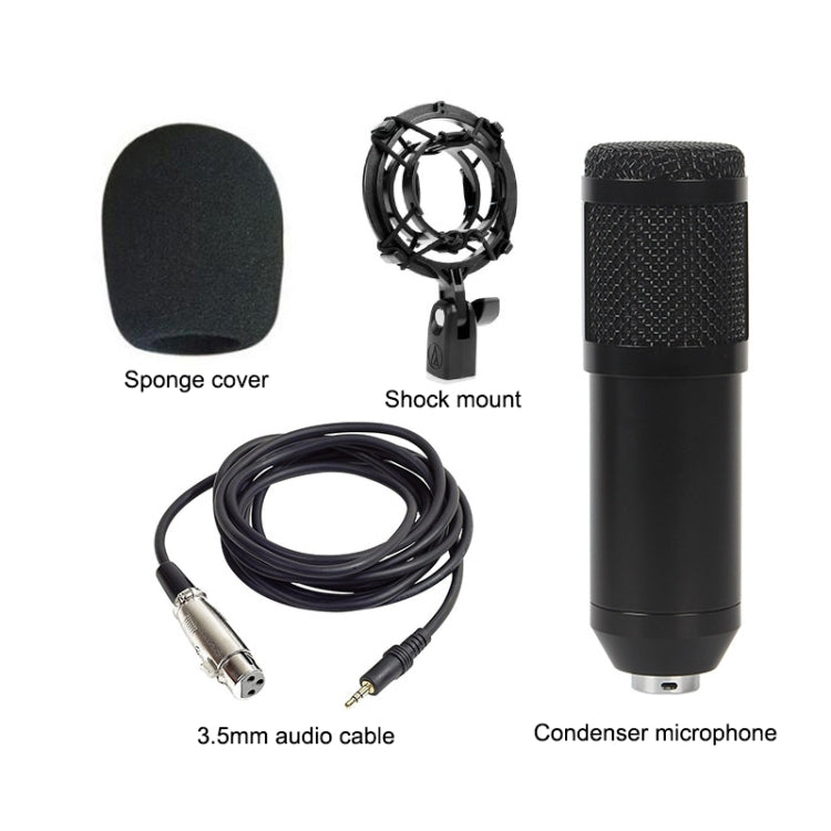 BM-800 Back Pole Large-diaphragm Condenser Microphone Set