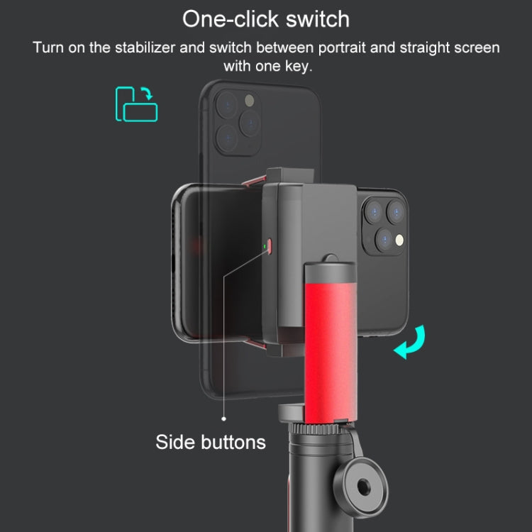 Mini Stabilizer Selfie Stick Tripod Mount Holderï¼Œwith Bluetooth Remote Control