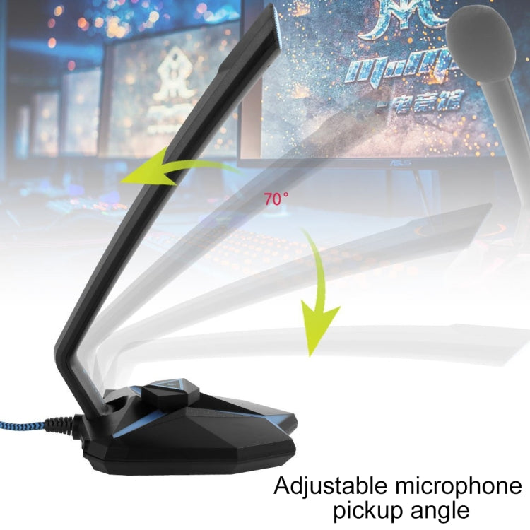 Yanmai G33 Capacitive Gaming Microphone with LED Indicator (Green)